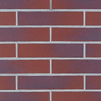 Клінкерна плитка для терас та сходинок Rot-Blau-gefflamt 156